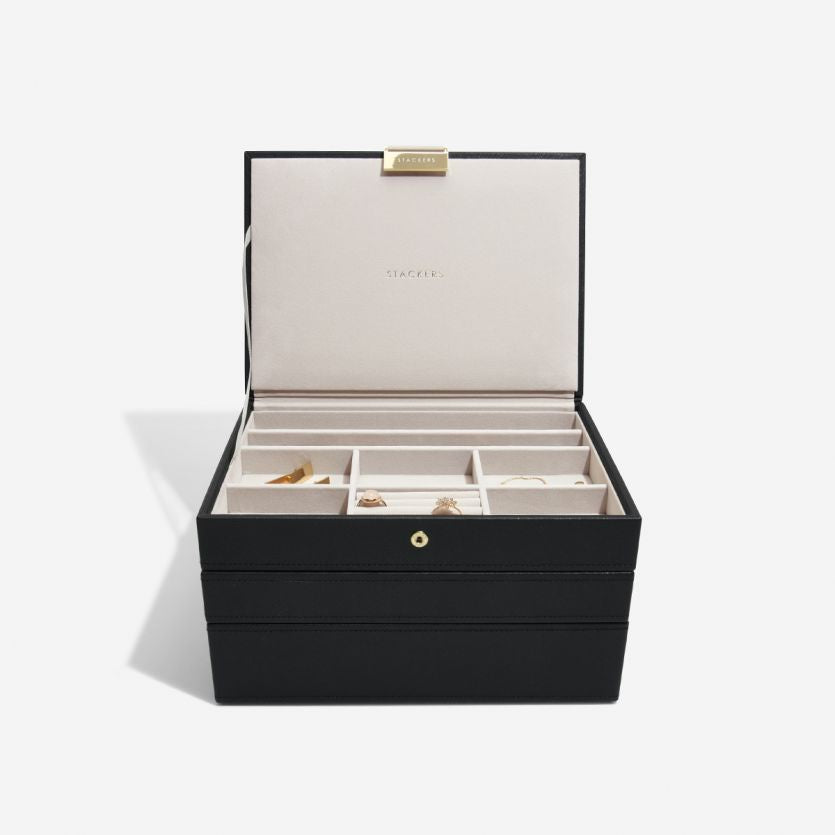 Stackers Black Classic Set of 3 75465