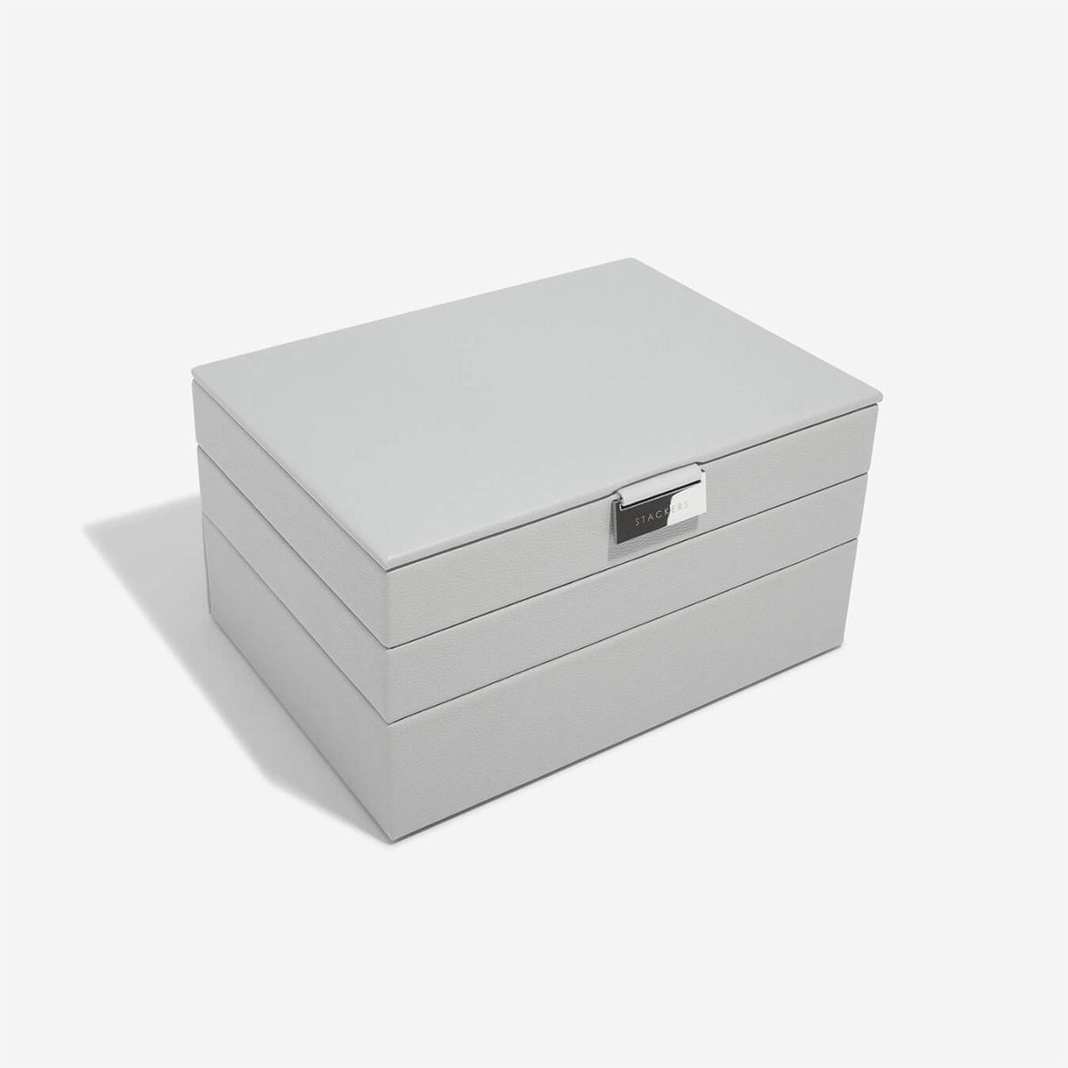 Stackers Pebble Grey Classic Jewellery Box 74497