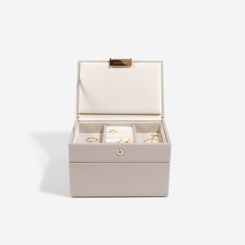 STACKERS Taupe Mini Jewellery Box 73895