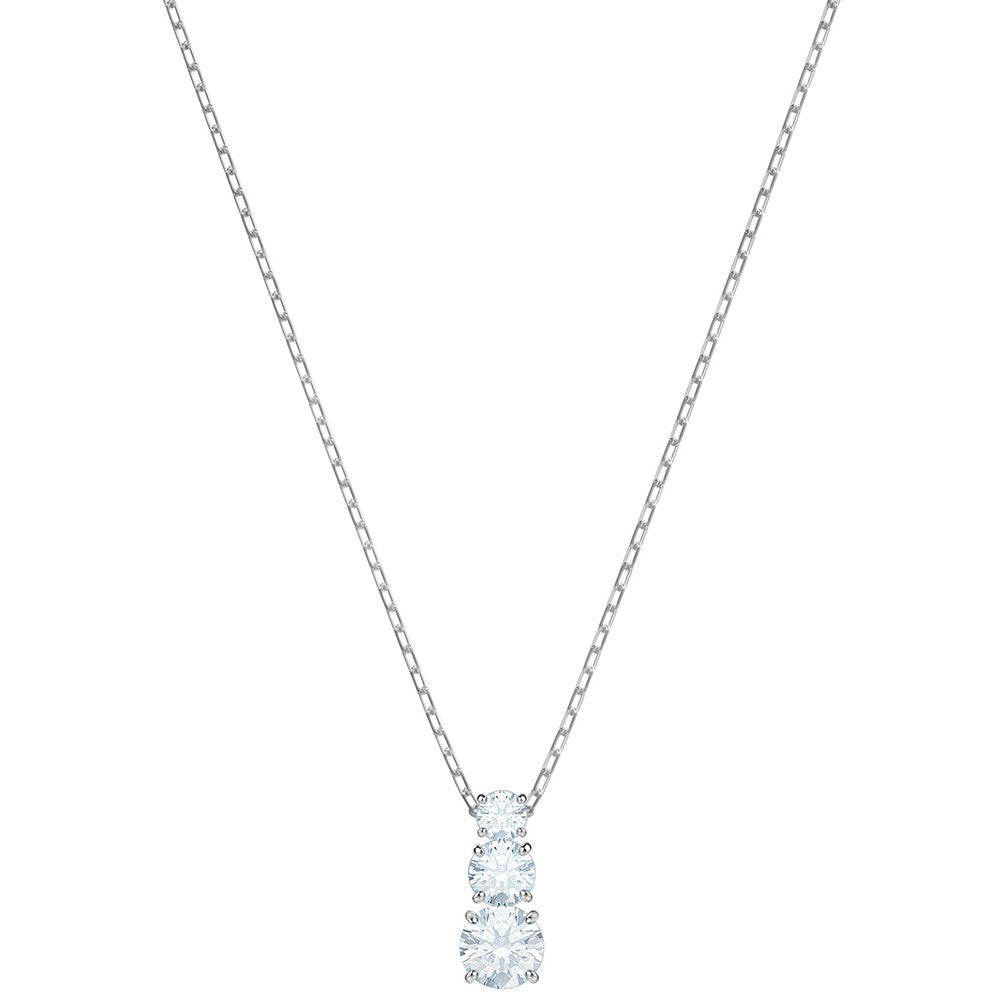 Swarovski Attract Trilogy White Crystal Pendant 5414970