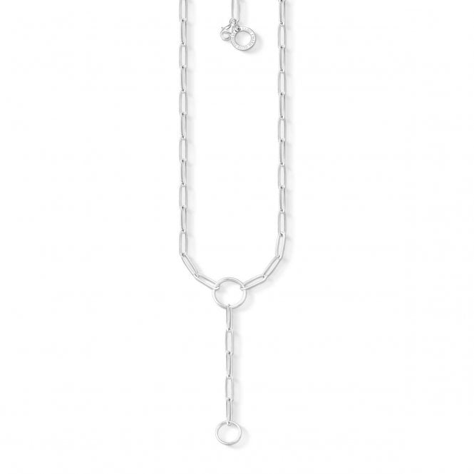Thomas Sabo Women Silver Y-Shaped Necklace X0276-001-21-L50