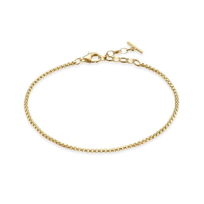 Thomas Sabo Glam & Soul Fine Gold Plated Bracelet A1561-413-12-L19.5v