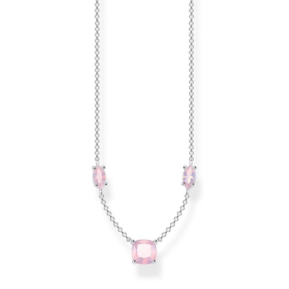 Thomas Sabo Sterling Silver Multicoloured Vintage Necklace KE1952-699-7-L45v