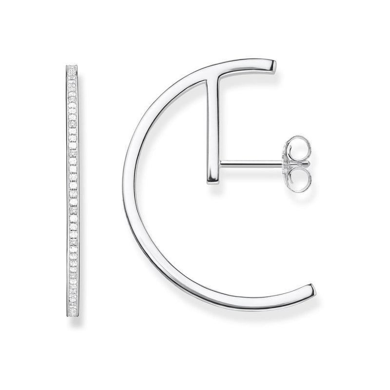 Thomas Sabo Semi-Circle Earrings H1997-051-14