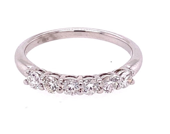 18ct Gold Six Stone Diamond Ring RN3789