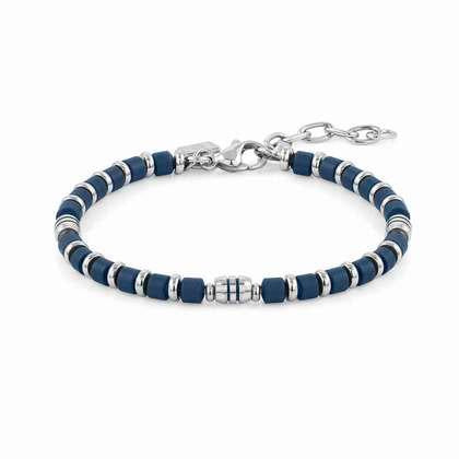 Nomination Instinct Hematite Bracelet Blue 027907-004