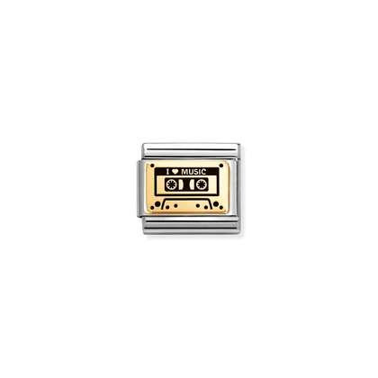 NOMINATION Audio Cassette Charm 030166-44