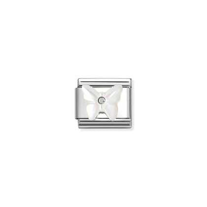 NOMINATION Mother of Pearl Butterfly 330509-13