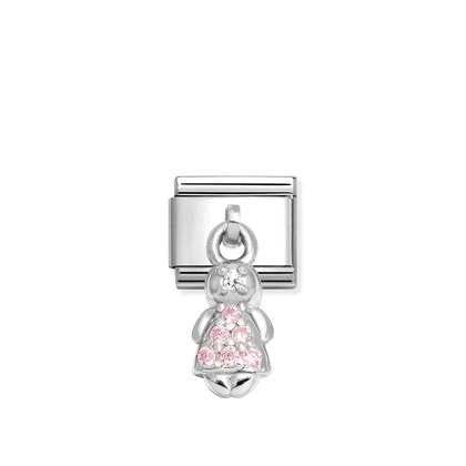 NOMINATION Pink Girl Charm 331800/28