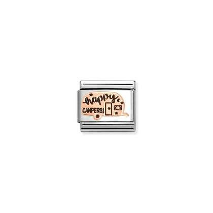 NOMINATION Rose Gold Caravan Charm 430202-22