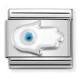 NOMINATION Silver Enamel hand of Fatima 330204/26